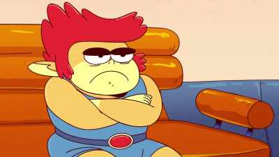 [ceremonial music playing] - ThunderCats Roar