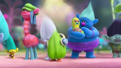 Certain her holiday mission
would be a success, - Trolls Holiday