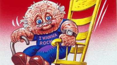 Certainly, first series
paintings can go anywhere from - 30 Years of Garbage: The Garbage Pail Kids Story