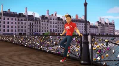 C'est ça, dans un cadre d'or 24 carats. - Miraculous: Tales of Ladybug & Cat Noir