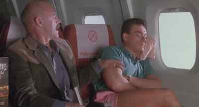 Chad. C'mon, put on your seat belt. - Double Impact