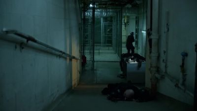 [chain-link fence rattling] - iZombie