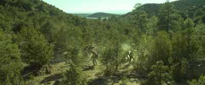 (CHAIN SAWS WHIRRING) - Only the Brave