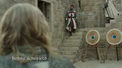 [ Chains clanking ]
[ Grunting ] - Knightfall