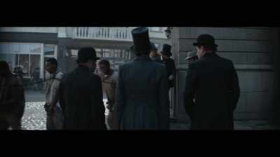 (chains clattering) - Abraham Lincoln
