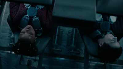 [chair hydraulics hissing] - The Astronauts