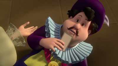 Chamberlain, dance card. - The Swan Princess: Kingdom of Music