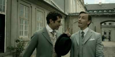 Champagne?
And caviar, of course. - A Fortunate Man