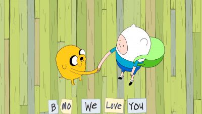 CHANCE TO MEET AGAIN ♪
♪ BUT, THEN AGAIN, IT ALL - Adventure Time
