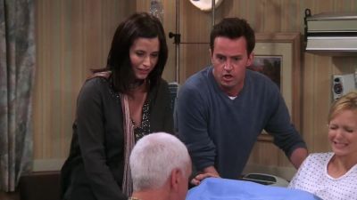 Chandler you're panicking Join me won't you - Friends
