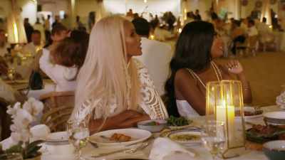 Chanel 100%
upstaged the bride. - The Real Housewives of Dubai