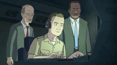 - Change course to intercept.
- We won't lose them this time. - Beavis and Butt Head Do the Universe