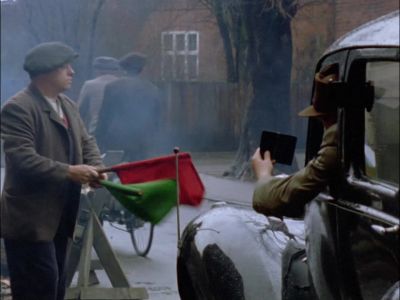 - Change that sign,
this is police business. - Agatha Christie's Poirot