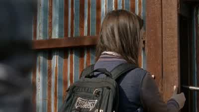 Change your bandage later, and be nice to Olivia. - The Walking Dead