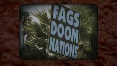 [chanting] God hates fags! - I, Pastafari: A Flying Spaghetti Monster Story