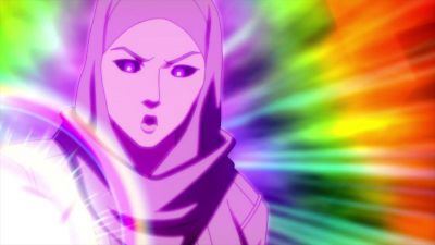 [chanting in alien language] - Young Justice