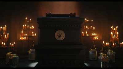 [chanting invocation in Latin] - Wednesday