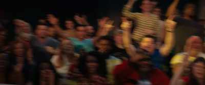 - (CHANTING) We can't hear you!
- (CLAPPING RHYTHMICALLY) - Fighting with My Family