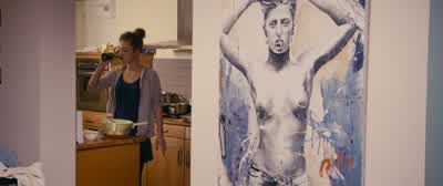 ... Chants d'oiseaux... On sonne.... Conversations - Adèle! Claquement de porte - Blue Is the Warmest Color