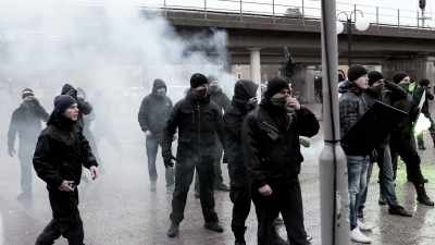 Chaos erupted.
People didn't know what to do. - The Antifascists
