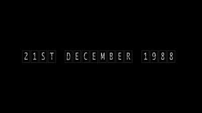 (CHARACTERS CLACKING)
(BANGING ECHOES) - Lockerbie: A Search for Truth