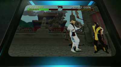 [characters yelling] - Insert Coin