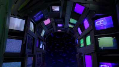 ♪ Charge me your day rate ♪ - Meow Wolf: Origin Story