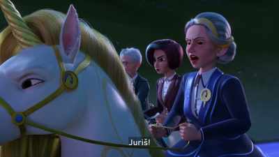 -Charge!
-[unicorns neigh] - Unicorn Academy