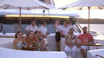 Charity, do you take
Peta to be your wife? - Below Deck Down Under