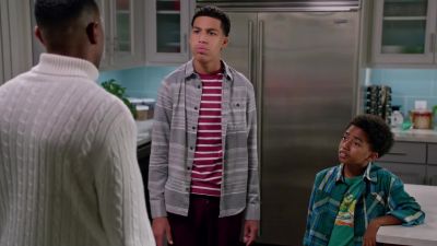 Charles locked himself
in the bathroom again. - black-ish