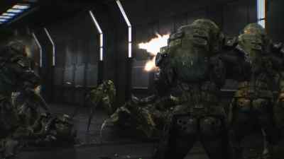 Charleston down. Medic! - Starship Troopers: Invasion
