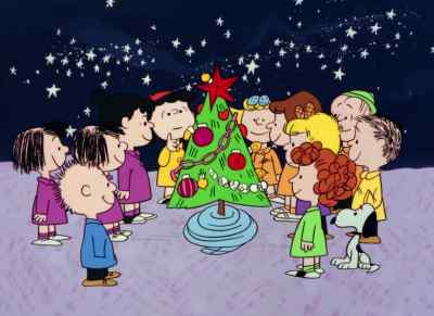Charlie Brown is a blockhead,
but he did get a nice tree. - A Charlie Brown Christmas