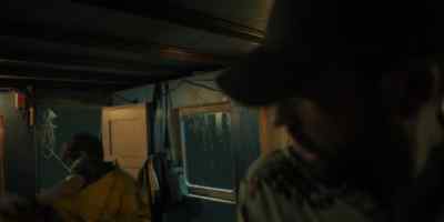 Charlie! Can you see anywhere to pull in? - The Mosquito Coast