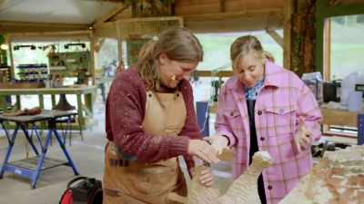 Charlie! He's really sweet! - Handmade: Britain's Best Woodworker