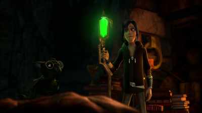[Charlie murmurs, gasps] - Wizards: Tales of Arcadia