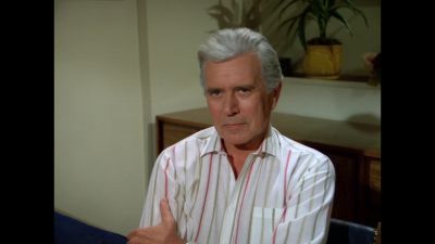 Charlie:
Two lousy hours' sleep. - The Love Boat