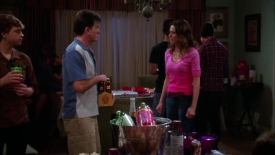 Charlie What the hell are you doing here - Two and a Half Men