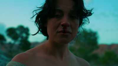 (Charlotte sniffles)
(melancholy music) - Over The Red River