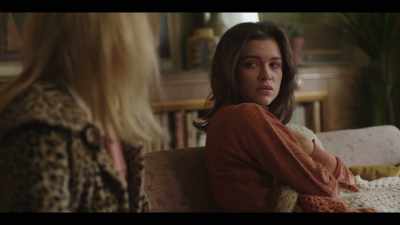 [chatter and laughs from the TV] - The Trial of Christine Keeler