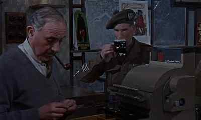 - [ Chattering ]
- I thank you, Mr. Scoby. Cheers. - Tunes of Glory