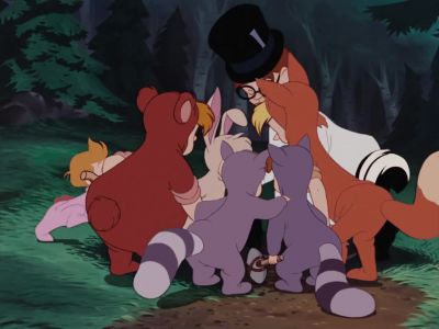 -(CHATTERING)
-John! Indians! Indians! - Peter Pan