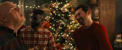 - [chattering, laughing]
- ["Deck The Halls" playing] - Bros