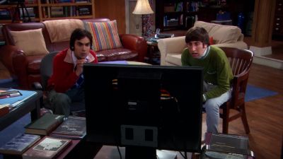 [CHATTERING ON TV] - The Big Bang Theory