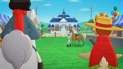 [chattering] - Curious George: Royal Monkey