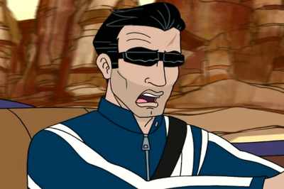 - (CHATTERS)
- I agree. Let's go for it. - Johnny Test