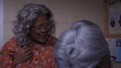 "Check fraud, criminal
trespassing..." - Boo 2! A Madea Halloween
