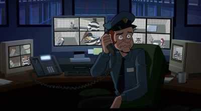 Check inmate in cell DC-140. - Scooby-Doo! & Batman: The Brave and the Bold