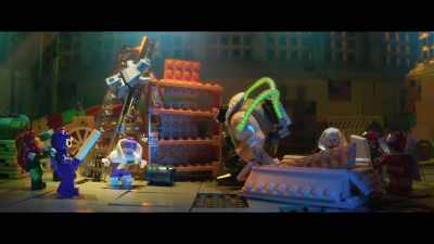 Check it out, guys.
I built a CD rack. Ta-da! - The Lego Batman Movie