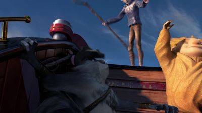 Check out this viewNorth He'sAw you do careOh rack off you bloody show pony - Rise of the Guardians