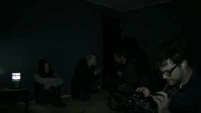 - Check your phone again.
- There's no-- - Hell House LLC II: The Abaddon Hotel